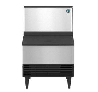 Hoshizaki KM-231BAK Crescent Cuber Ice Machine, Air-Cooled, Built-In Storage Bin, 231lb/24h