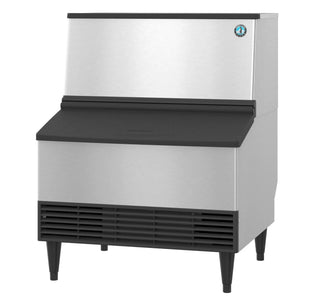 Hoshizaki KM-301BWJ Crescent Cuber Icemaker, Water-Cooled, Built In Storage Bin,301lb/24h