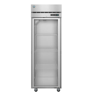 Hoshizaki R1A-FG 27.5″ Steelheart Series Single Section Upright Refrigerator, Stainless Steel, Full Glass Door with Lock, 23.1 cu.ft., -0.5°C to 11°C