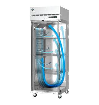 Hoshizaki R1A-FS Steelheart Series 27.5″ Stainless  Steel Upright Refrigerator, 23.1 cu. ft., 7.2°C to 37.8°C