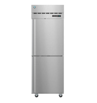 Hoshizaki R1A-HS Steelheart Series Upright Refrigerator with Stainless Half Doors, Lockable, 23.1 cu.ft., -0.5°C to 11.1°C