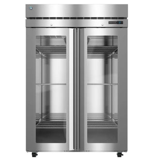 Hoshizaki R2A-FGEN Refrigerator, Two Section Reach-In, Full Glass Doors With Locks, 48.76 cu. ft.