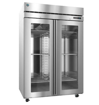 Hoshizaki R2A-FGEN Refrigerator, Two Section Reach-In, Full Glass Doors With Locks, 48.76 cu. ft.