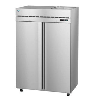 Hoshizaki R2A-FSN Refrigerator, Two Section Upright, Stainless Doors With Lock, 47.11 cu. ft.