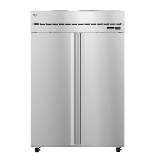 Hoshizaki R2A-FSN Refrigerator, Two Section Upright, Stainless Doors With Lock, 47.11 cu. ft.