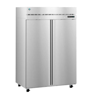 Hoshizaki R2A-FSN Refrigerator, Two Section Upright, Stainless Doors With Lock, 47.11 cu. ft.