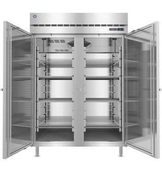 Hoshizaki R2A-FSP Tamper-Proof Refrigerator, Two Section Upright, Full Stainless Doors, 50.37 cu. ft.