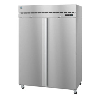 Hoshizaki R2A-FS Steelheart Series 55” Upright Two Section Stainless Steel Refrigerator, 50.37 cu. ft., -0.5°C – 11.1°C
