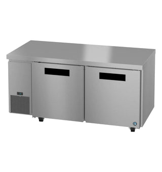 Hoshizaki ULR67B Side Mount Refrigerator, Two Section Undercounter, Stainless Doors, 19.97 cu. ft.