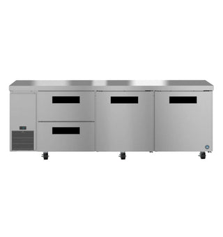 Hoshizaki ULR93B-D2 Side Mount Refrigerator, Three Section Undercounter, Drawer / Door Combo, 30.17 cu. ft.