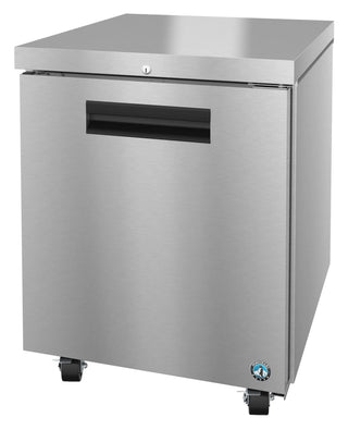 Hoshizaki UR27B-01 Refrigerator, Single Section Undercounter, Stainless Door with Lock, 27″