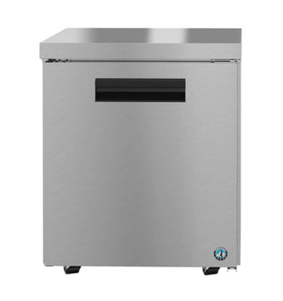 Hoshizaki UR27B-LP low profile undercounter refrigerator, straight front view