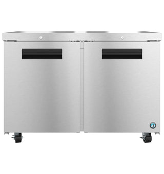 Hoshizaki UR48B-01 Refrigerator, Two Section Undercounter, Stainless Doors With Lock, 12 cu. ft.