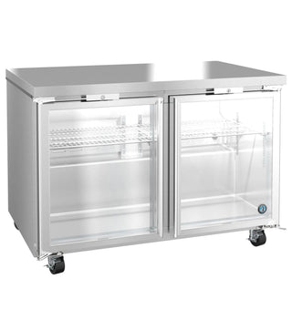 Hoshizaki UR48B-GLP01 Low Profile Refrigerator, Two Section Undercounter