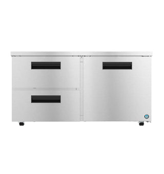 Hoshizaki UR60B-LPD2 Low Profile Refrigerator, Two Section Undercounter, Drawer / Door Combo, 15.1 cu. ft.