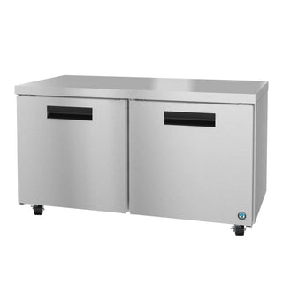 Hoshizaki UR60B Refrigerator, Two Section Undercounter, Stainless Doors, 15.1 cu. ft.