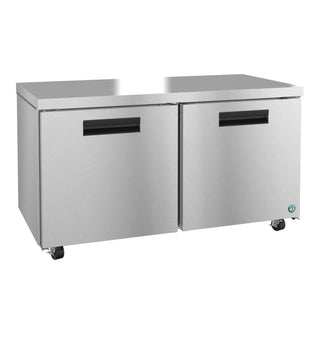 Hoshizaki UR60B Refrigerator, Two Section Undercounter, Stainless Doors, 15.1 cu. ft.