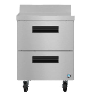Hoshizaki WF27B-D2 Freezer, Single Section Worktop, Stainless Drawers, 6.21 cu. ft.