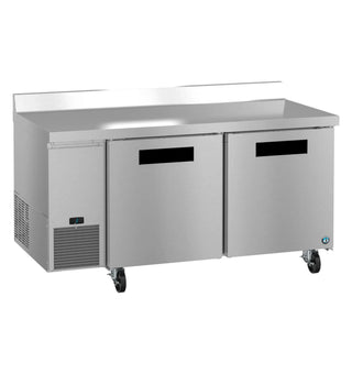 Hoshizaki WLF67B Side Mount Freezer, Two Section Worktop, Stainless Doors, 19.97 cu. ft.