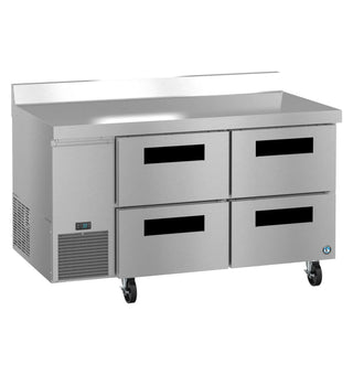 Hoshizaki WLR60B-D4 Side Mount Refrigerator, Two Section Worktop, Stainless Drawers, 17.22 cu. ft.
