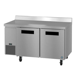 Hoshizaki WLR60B Side Mount Refrigerator, Two Section Worktop, Stainless Doors, 17.22 cu. ft.