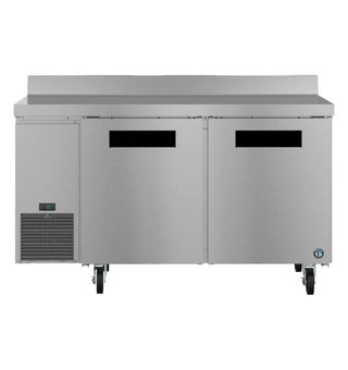 Hoshizaki WLR60B Side Mount Refrigerator, Two Section Worktop, Stainless Doors, 17.22 cu. ft.