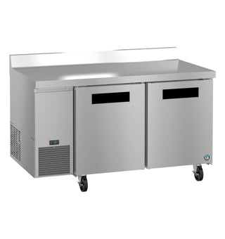 Hoshizaki WLR60B Side Mount Refrigerator, Two Section Worktop, Stainless Doors, 17.22 cu. ft.