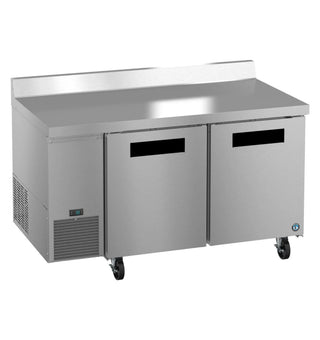 Hoshizaki WLR60B Side Mount Refrigerator, Two Section Worktop, Stainless Doors, 17.22 cu. ft.