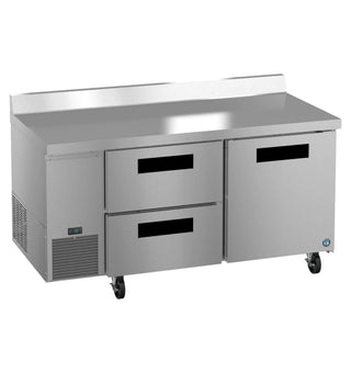 Hoshizaki WLR67B-D2 Side Mount Refrigerator, Two Section Worktop, Drawer / Door Combo, 19.97 cu. ft.