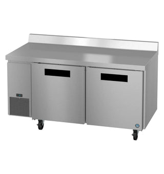 Hoshizaki WLR67B Side Mount Refrigerator, Two Section Worktop, Stainless Doors, 19.97 cu. ft.