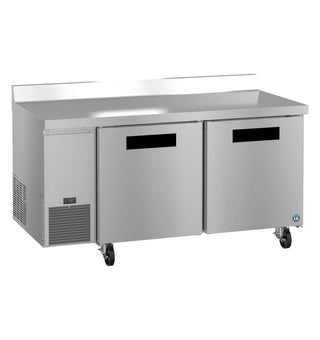 Hoshizaki WLR67B Side Mount Refrigerator, Two Section Worktop, Stainless Doors, 19.97 cu. ft.