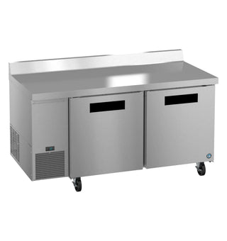 Hoshizaki WLR67B Side Mount Refrigerator, Two Section Worktop, Stainless Doors, 19.97 cu. ft.