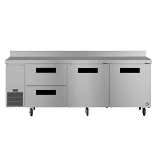 Hoshizaki WLR93B-D2 Side Mount Refrigerator, Three Section Worktop, Drawer / Door Combo, 30.17 cu. ft.