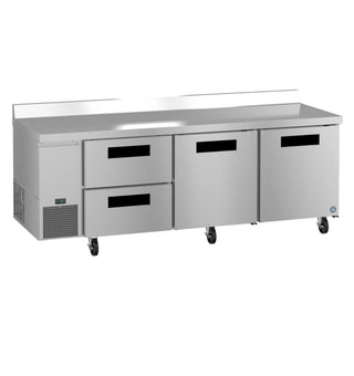 Hoshizaki WLR93B-D2 Side Mount Refrigerator, Three Section Worktop, Drawer / Door Combo, 30.17 cu. ft.