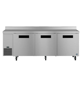 Hoshizaki WLR93B Side Mount Refrigerator, Three Section Worktop, Stainless Doors, 30.17 cu. ft.
