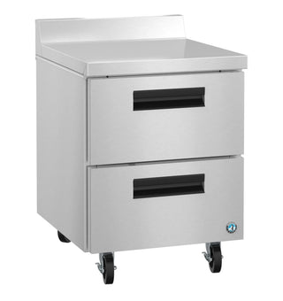 Hoshizaki WR27B-D2 Refrigerator, Single Section Worktop, Stainless Drawers, 6.22 cu. ft.