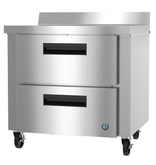 Hoshizaki WR36B-D2 Refrigerator, Single Section Worktop, Stainless Drawers, 8.64 cu. ft.