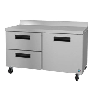 Hoshizaki WR60B-D2 Refrigerator, Two Section Worktop, Drawer / Door Combo, 15.38 cu. ft.
