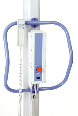 Hoyer HOY-STATUREWSC Stature Professional Patient Lift, 4-Point Spreader Bar with Scale Electric Base 500 lb