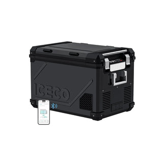 ICECO 29.7" APL55 Dual Zone 12 Volt Portable Freezer, 55 LT (58QT), -20°C to +20°C