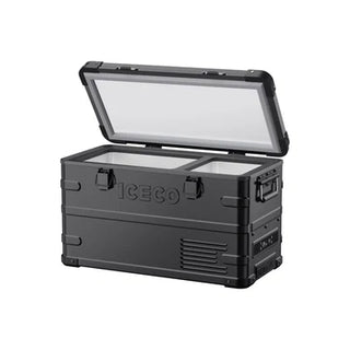 ICECO APL35 27" Dual Zone Aluminum Black Freezer, 35 LT, -20°C to +20°C