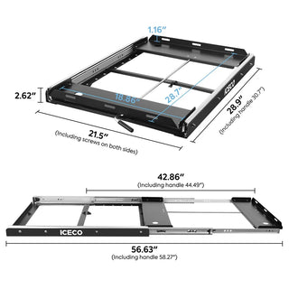 ICECO Mounting Slide for APL55/VL60PRO