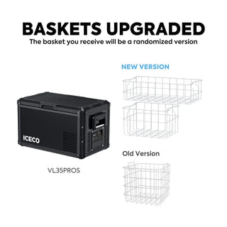 ICECO VL35ProS 28.1" Single Zone Portable Freezer, 35 LT, -18°C to +10°C