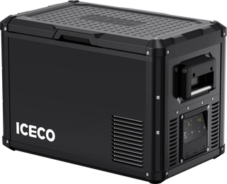ICECO VL45ProD Dual Zone Portable Black Freezer, 43L (45 Qt), -18°C to +10°C