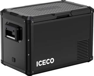 ICECO VL45ProD Dual Zone Portable Black Freezer, 43L (45 Qt), -18°C to +10°C