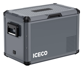 ICECO VL45ProD Dual Zone Portable Gray Freezer, 43L (45 Qt), -18°C to +10°C