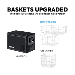 ICECO VL45ProS 28.1" Single Zone Portable Freezer, 45 LT, -18°C to +10°C