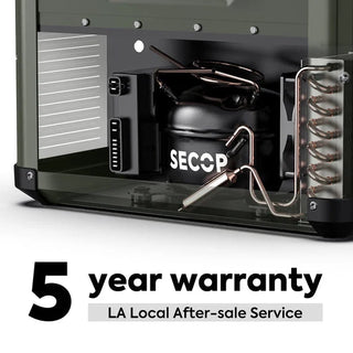 ICECO VL75ProD 36.5" 12V Heavy Duty Fridge and Freezer, Advanced Dual-Zone Functionality, 75 LT, -20°C to +10°C
