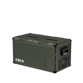 ICECO VL75ProD 36.5" 12V Heavy Duty Fridge and Freezer, Advanced Dual-Zone Functionality, 75 LT, -20°C to +10°C