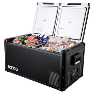 ICECO VL90ProD 38.3" Dual Zone Portable Freezer, 90 LT (95 Qt), -18°C to +10°C
